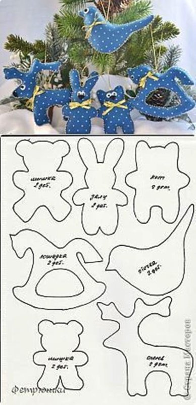 Лекало новогодних игрушек