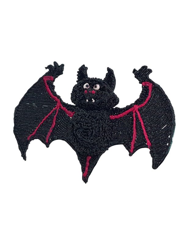 Летучая мышь трафарет