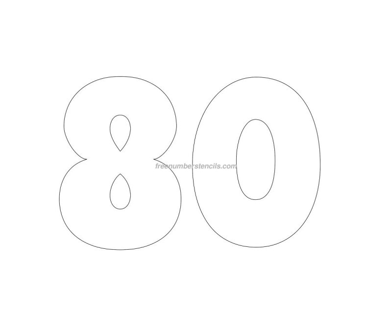 Цифры для торта трафарет красивые