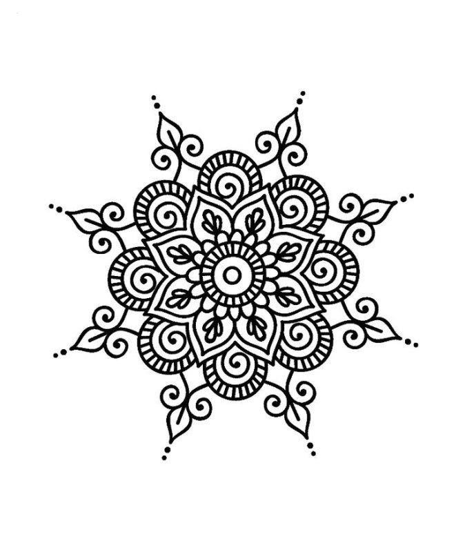 Мехенди узоры