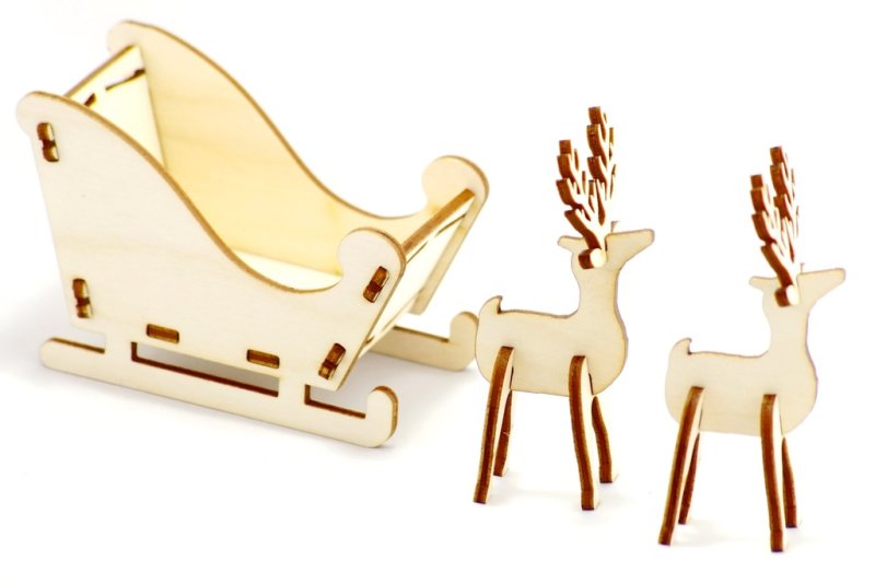 Новогодние сани