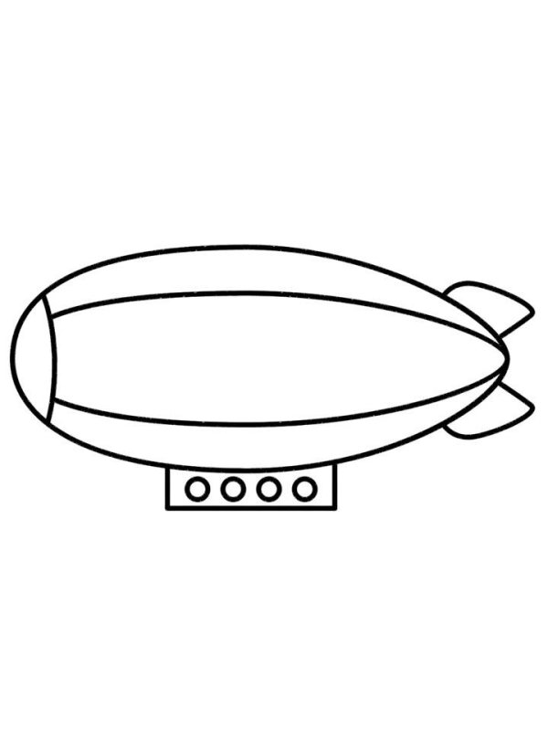 Дирижабль для дошкольников