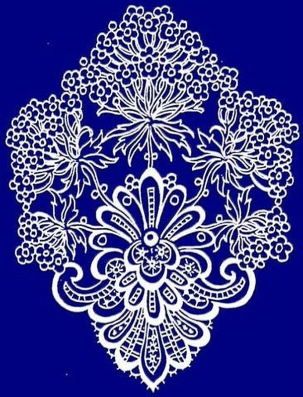 Кружево орнамент