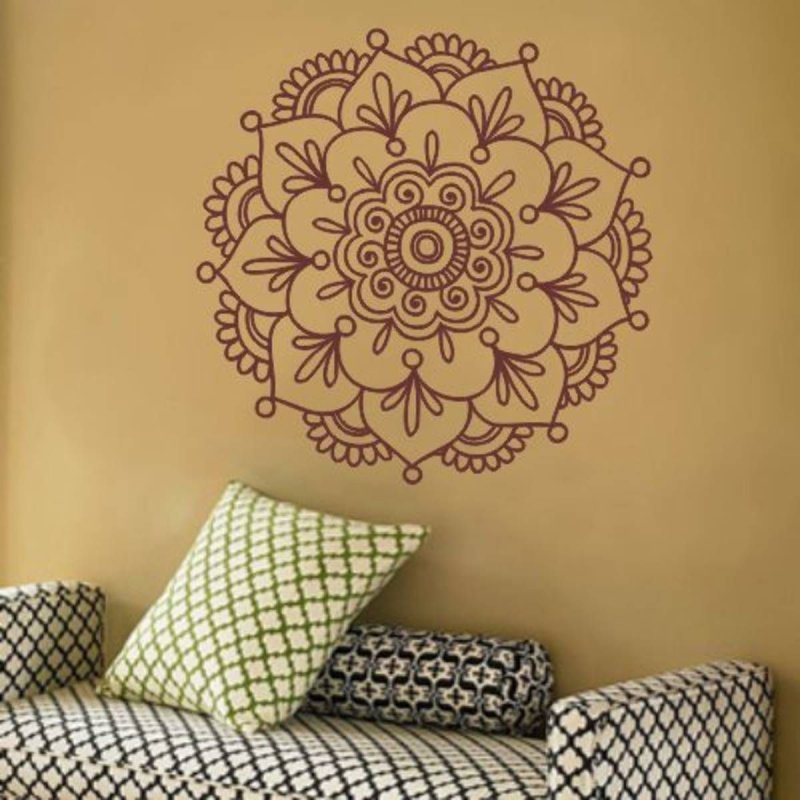 Индийские орнаменты в интерьере