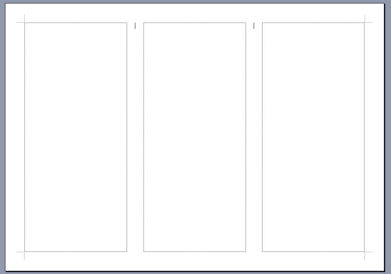 Макет буклета