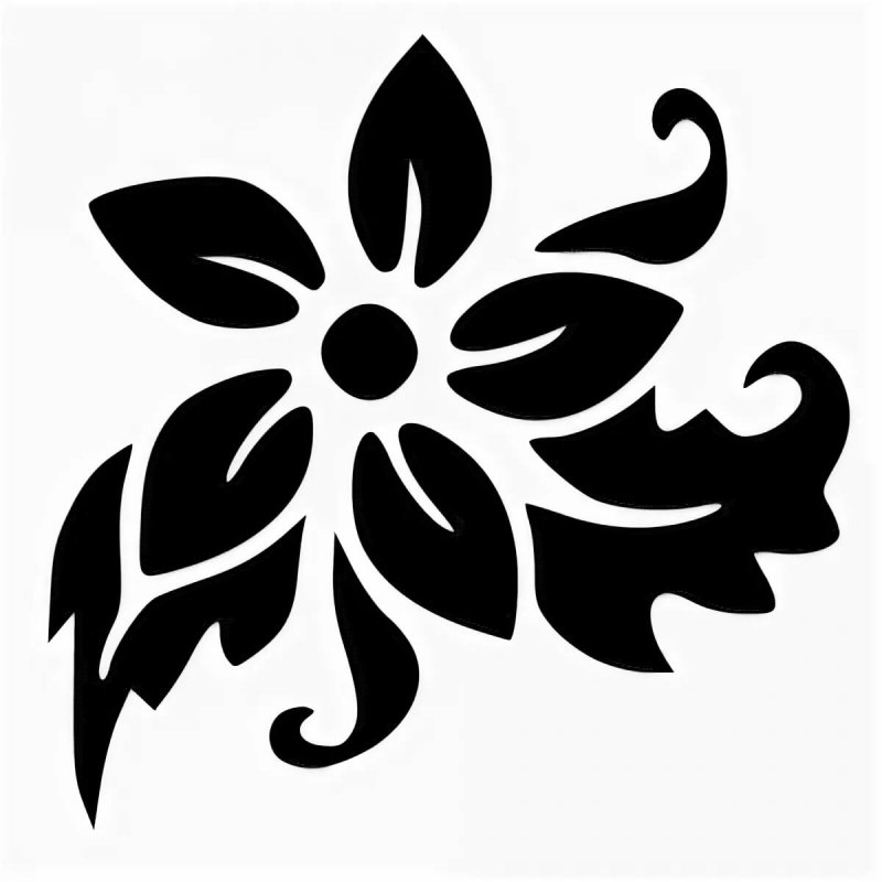 Простые трафареты для декора