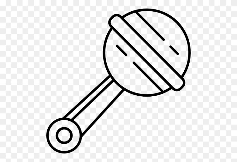 Погремушка рисование