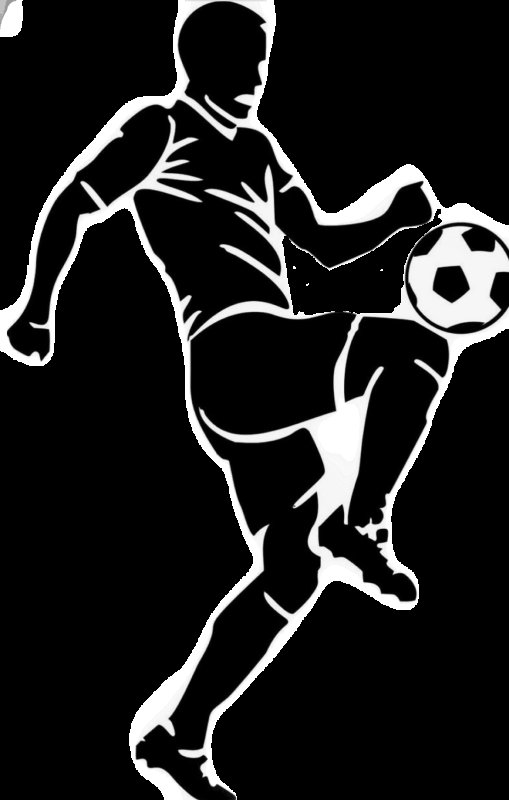 Футболисты силуэты картинки