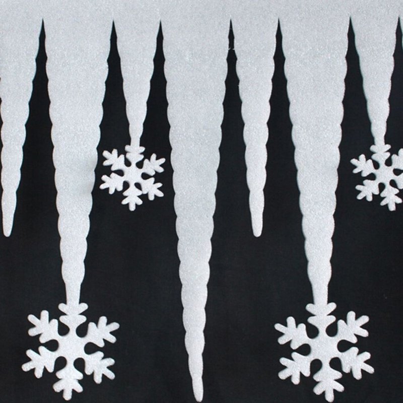 Сосульки из бумаги для украшения