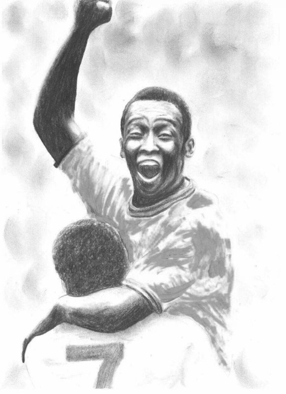 Пеле рисунок