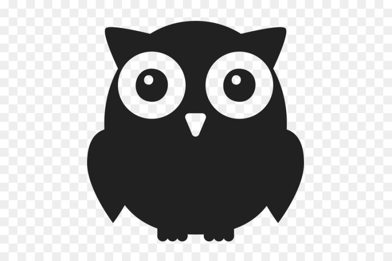 Силуэт Совы