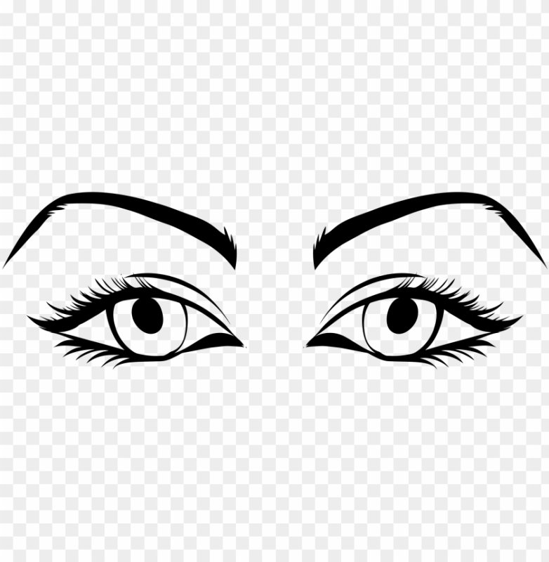 Глаза раскраска
