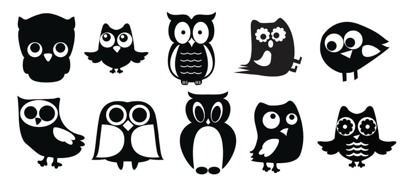 Трафареты прикольные