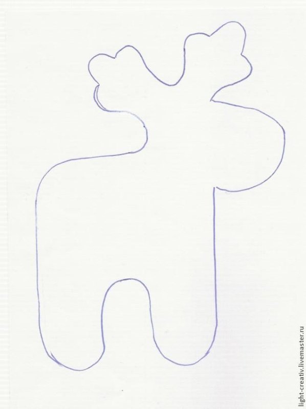 Новогодние игрушки из фетра выкройки