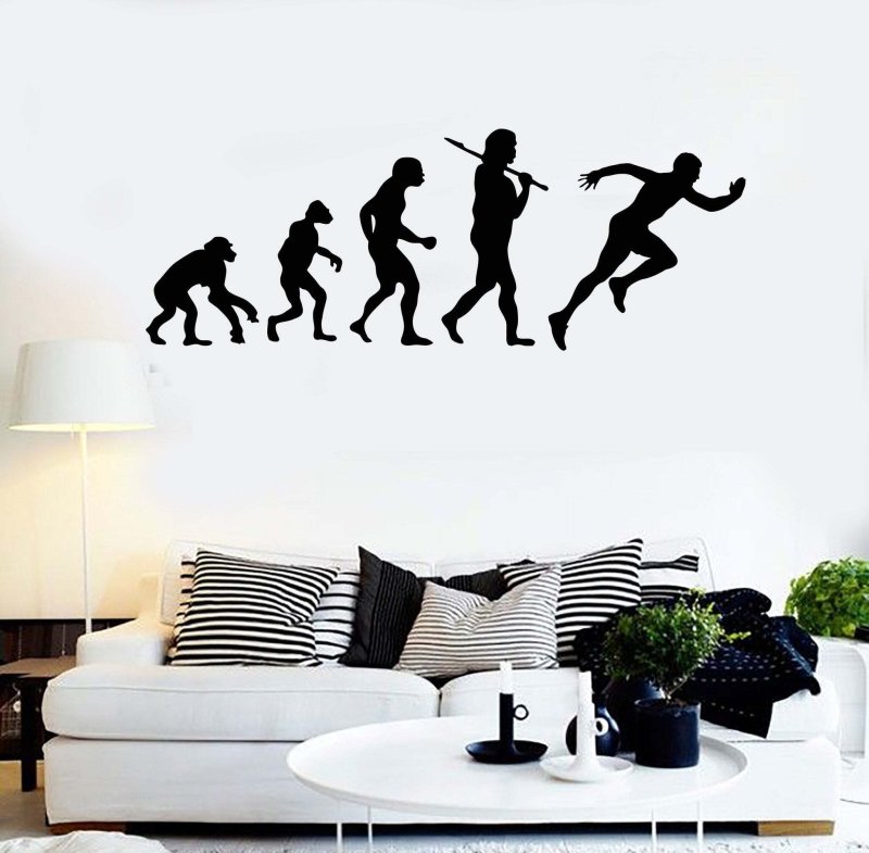 Объемные интерьерные наклейки