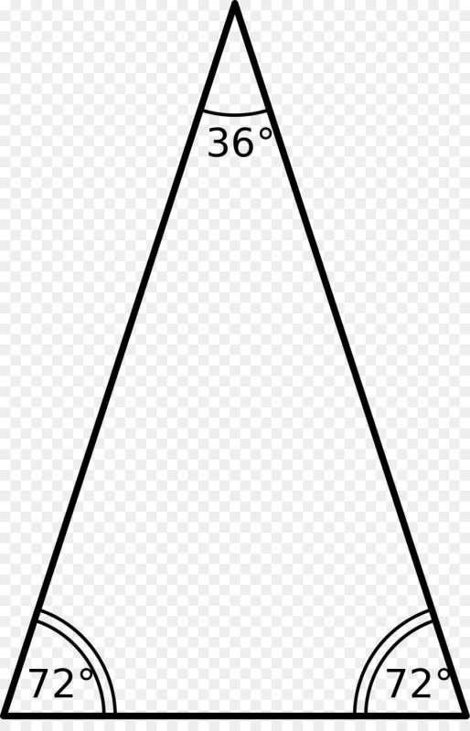 Трафарет треугольники