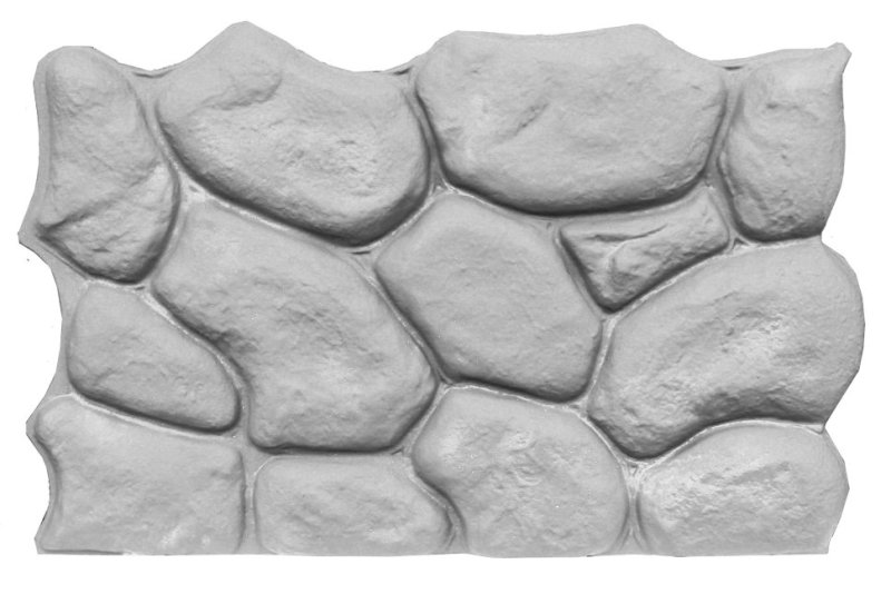 Трафарет для штукатурки под камень