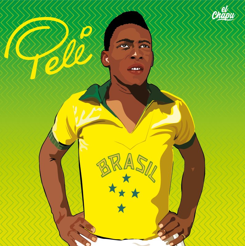 Плакат Пеле