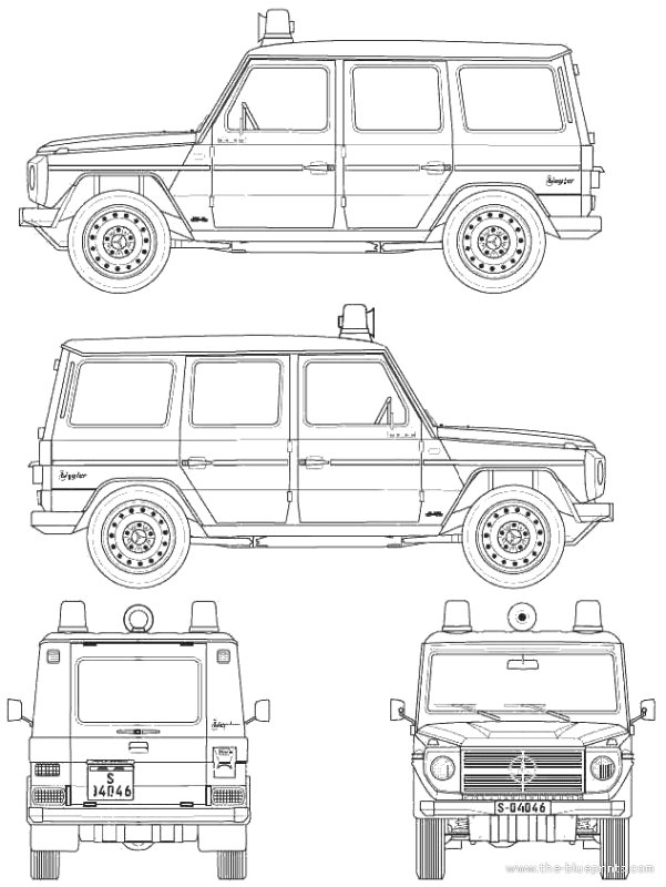 Mercedes g65 AMG чертежи