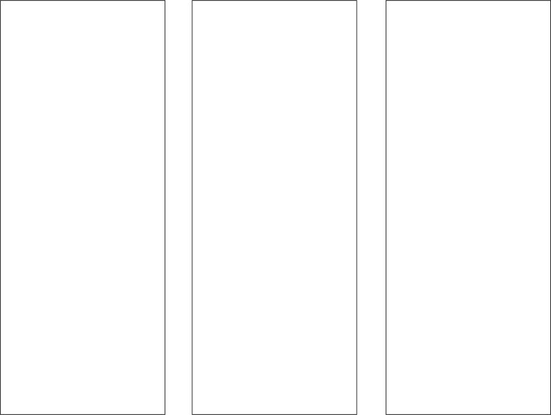 Макет буклета