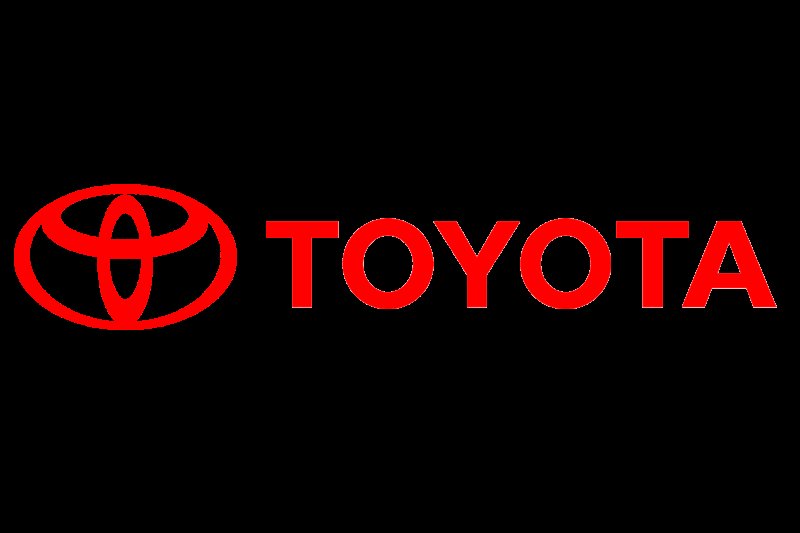Надпись Тойота