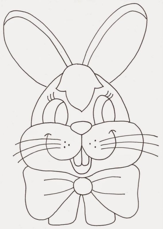 Мордочка зайчика для Апли