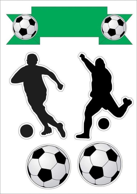 Рисунок на футбольную тематику