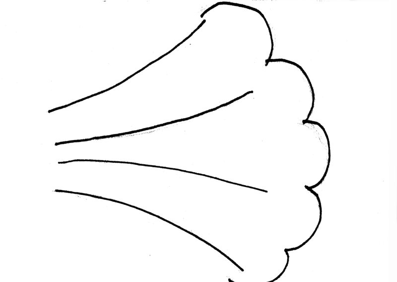 Ветер раскраска для детей