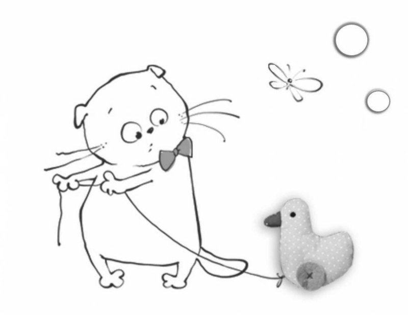 Басик рисунок для раскрашивания