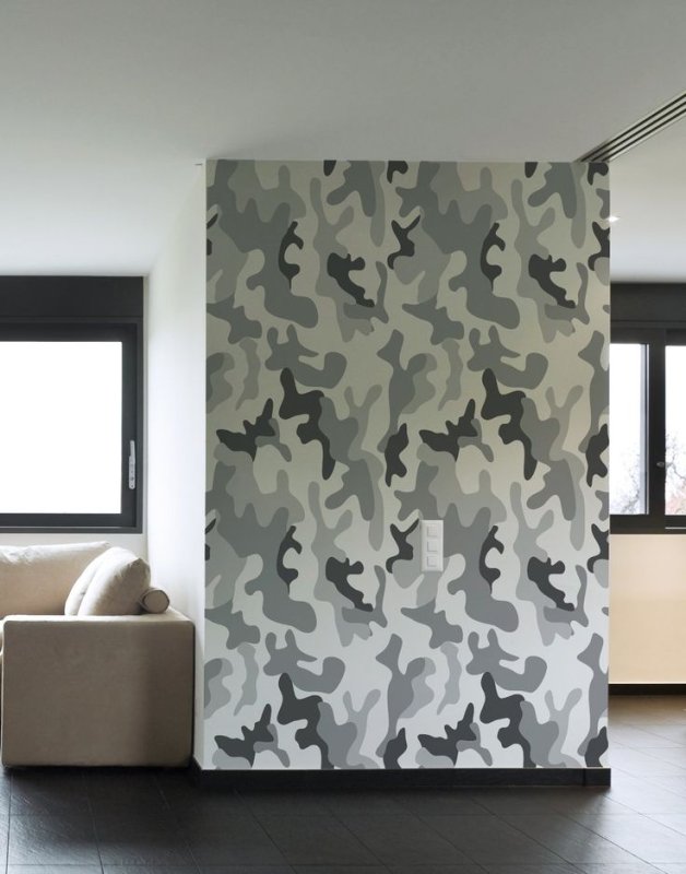 Камуфляжная стена