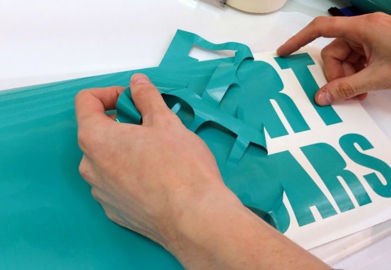 Плоттерная резка пленки