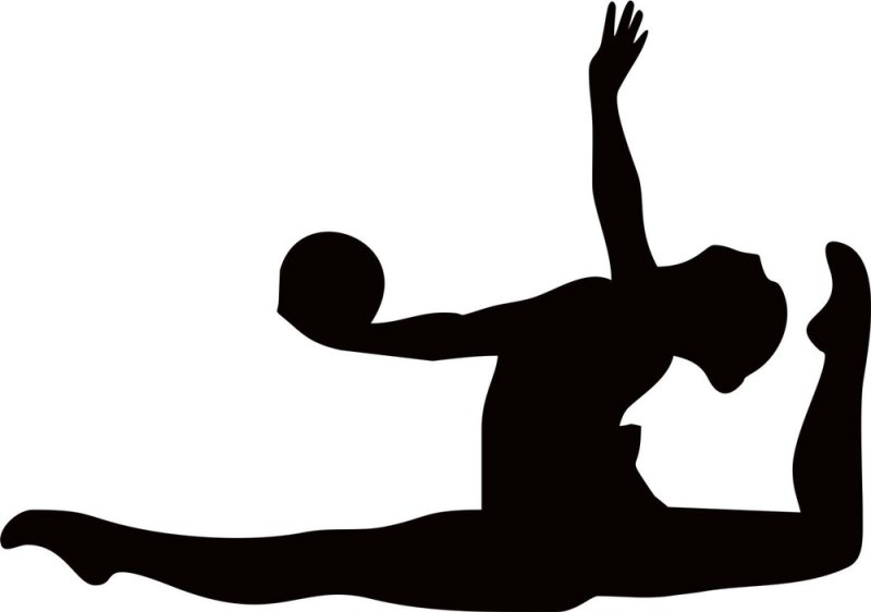 Силуэт спортсмена