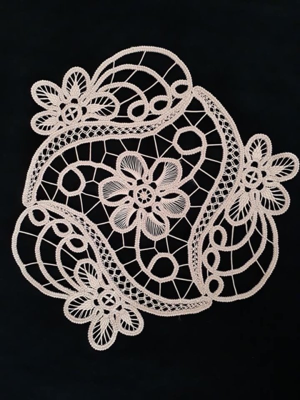 Румынское игольное кружево