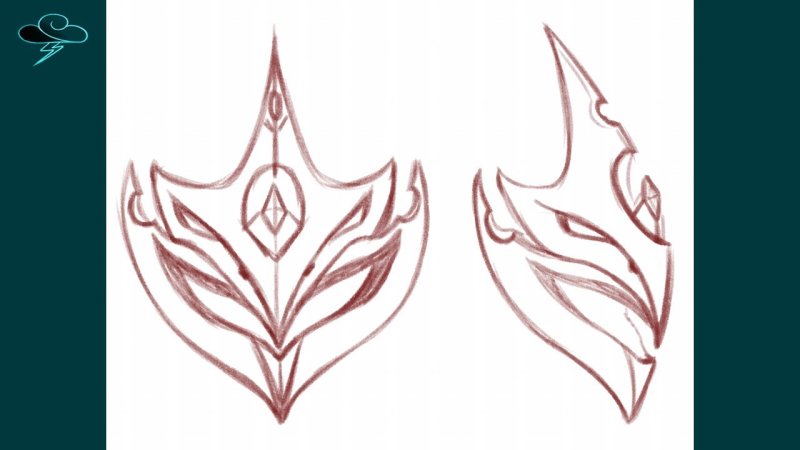 Маска Тартальи Геншин Импакт