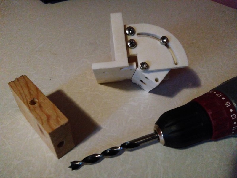 Кондуктор для сверления 45