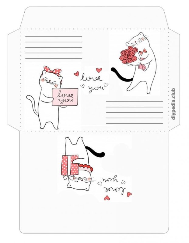 Красивые конверты для писем