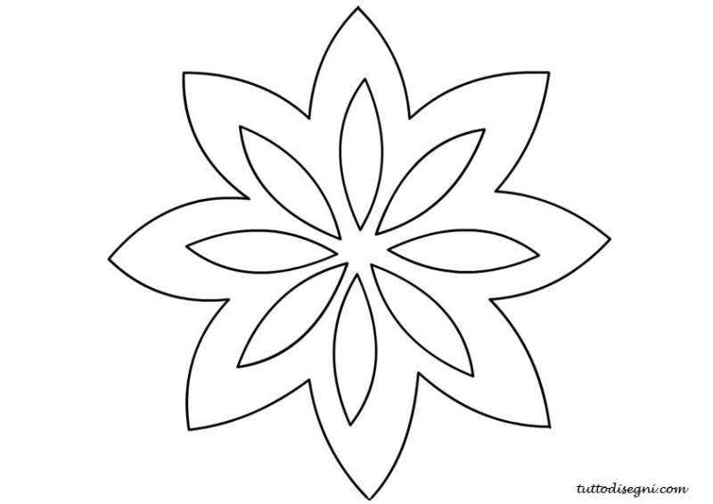 Вытынанка цветов