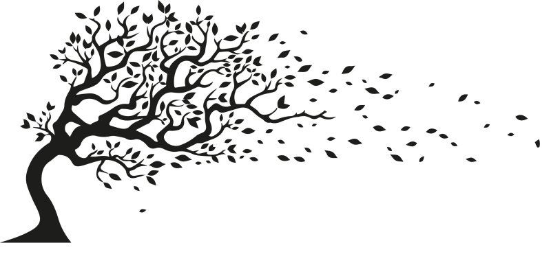 Трафарет "дерево"