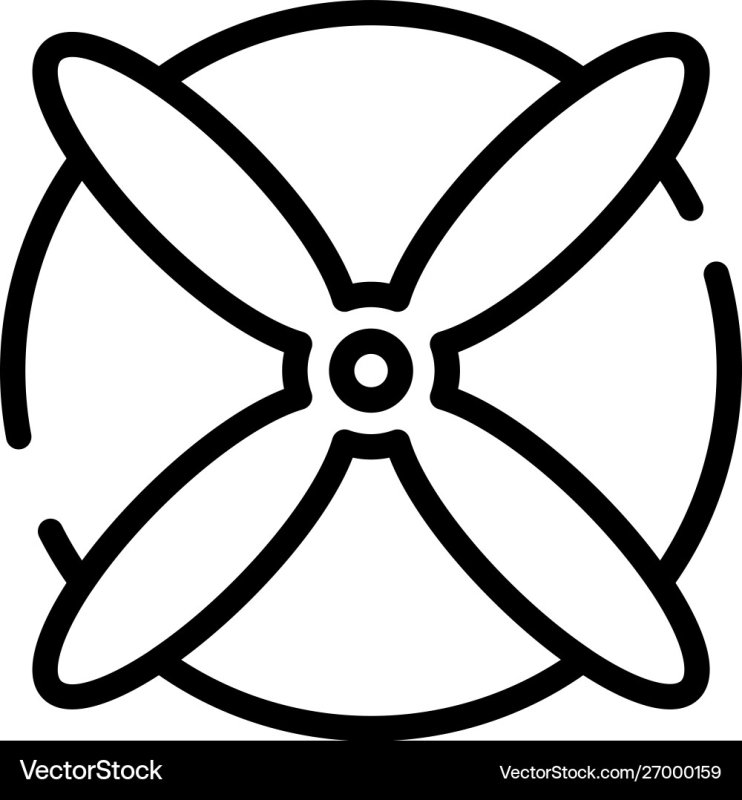 Пропеллер раскраска