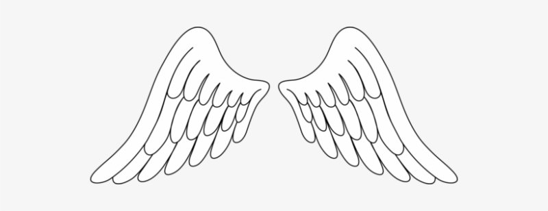 Крылья ангела шаблон
