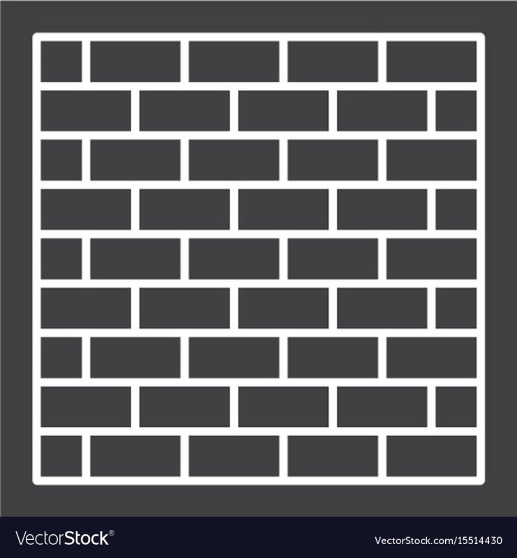 Трафарет для стен кирпич