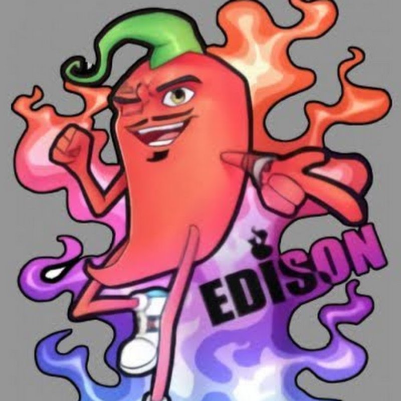 Эдисон перец рисунок