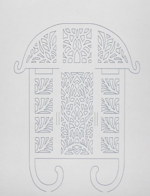 Узоры на окне