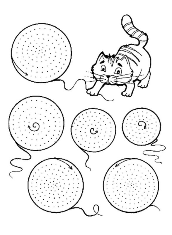 Моторика задания для дошкольников