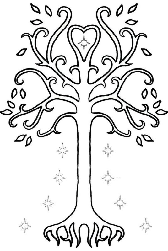 Дерево для вырезания