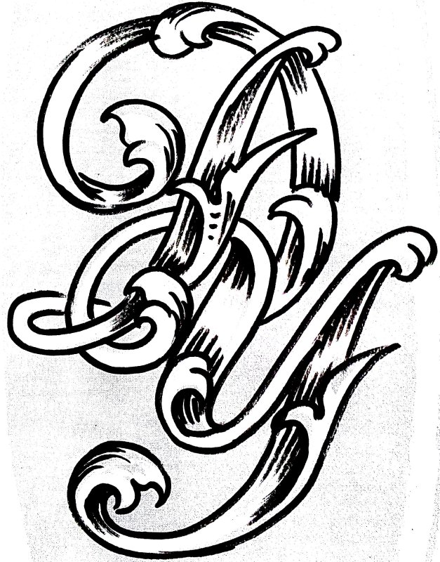 Вензель буквы