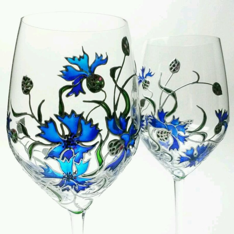 Расписные бокалы
