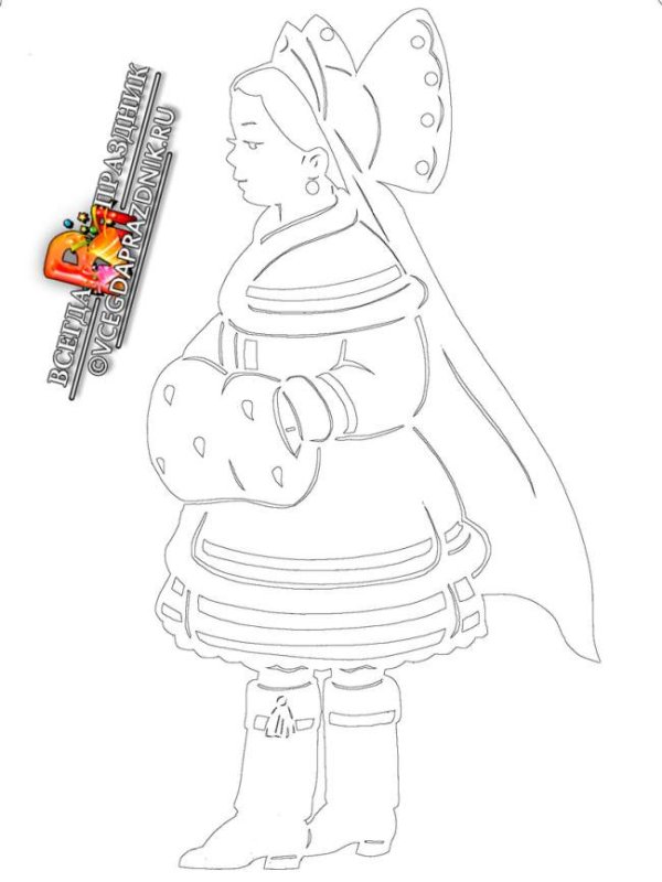 Вытынанки 12 месяцев