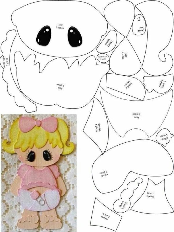 Поделки из фетра выкройки