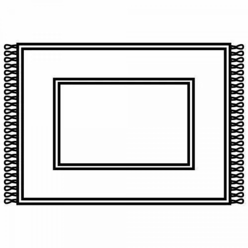 Ковер раскраска для детей